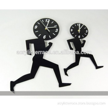 Sports-Running People Acrylic Wall Clock hg140307005B